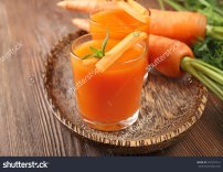 Свежевыжатый морковный сок